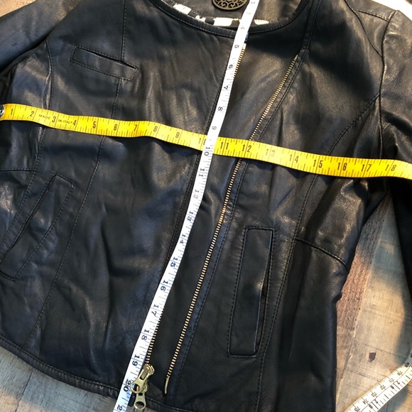 Idra for Anthropologie Leather Moto Jacket - Picture 7 of 7